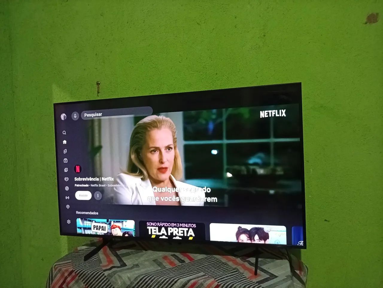 Tv smart 50 polegadas da Samsung  - Foto 5