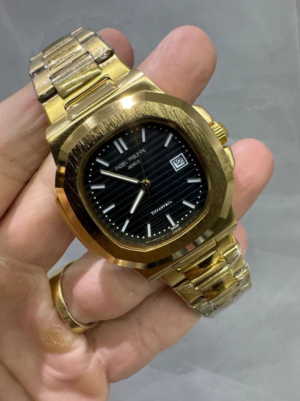 Relógio Patek Philippe série ouro  - Foto 4