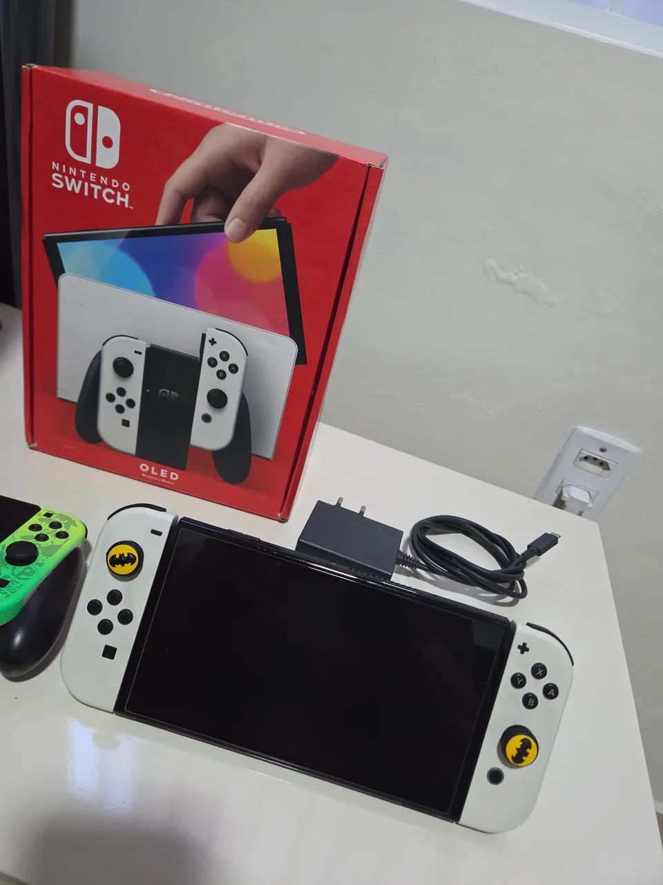 Nintendo switch oled muito bom! Usado - Foto 3