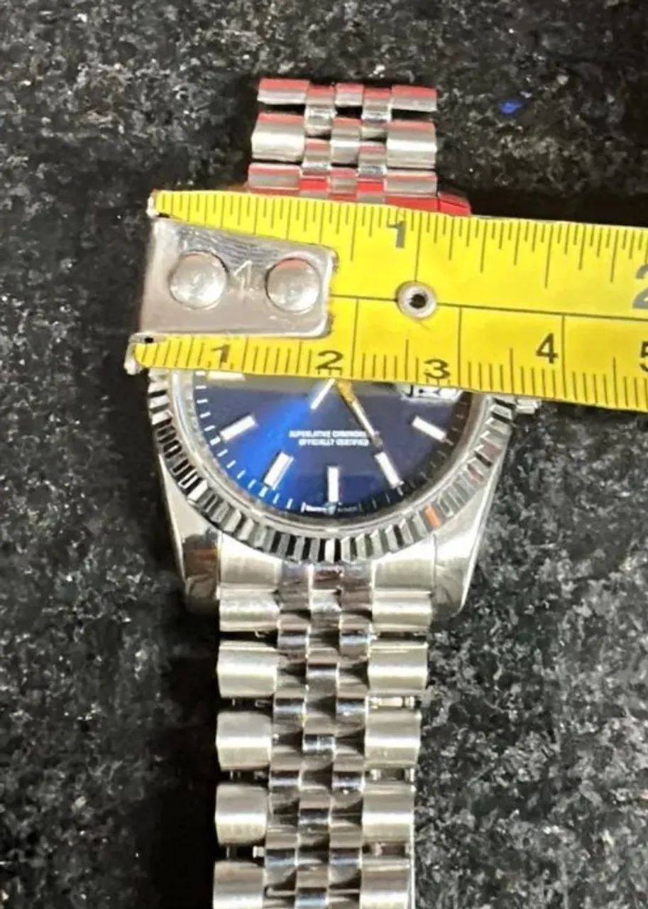 Rolex datejust 36 mm azul  - Foto 3