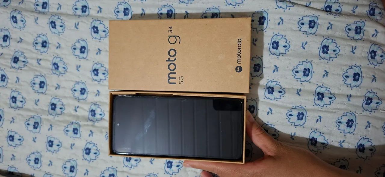 Moto G34 - Bom estado - Foto 5