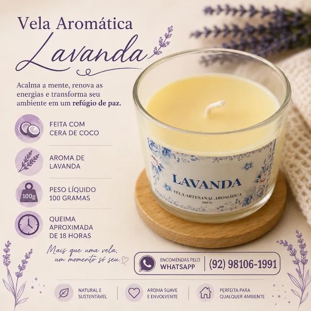 Vela Aromática - Foto 3