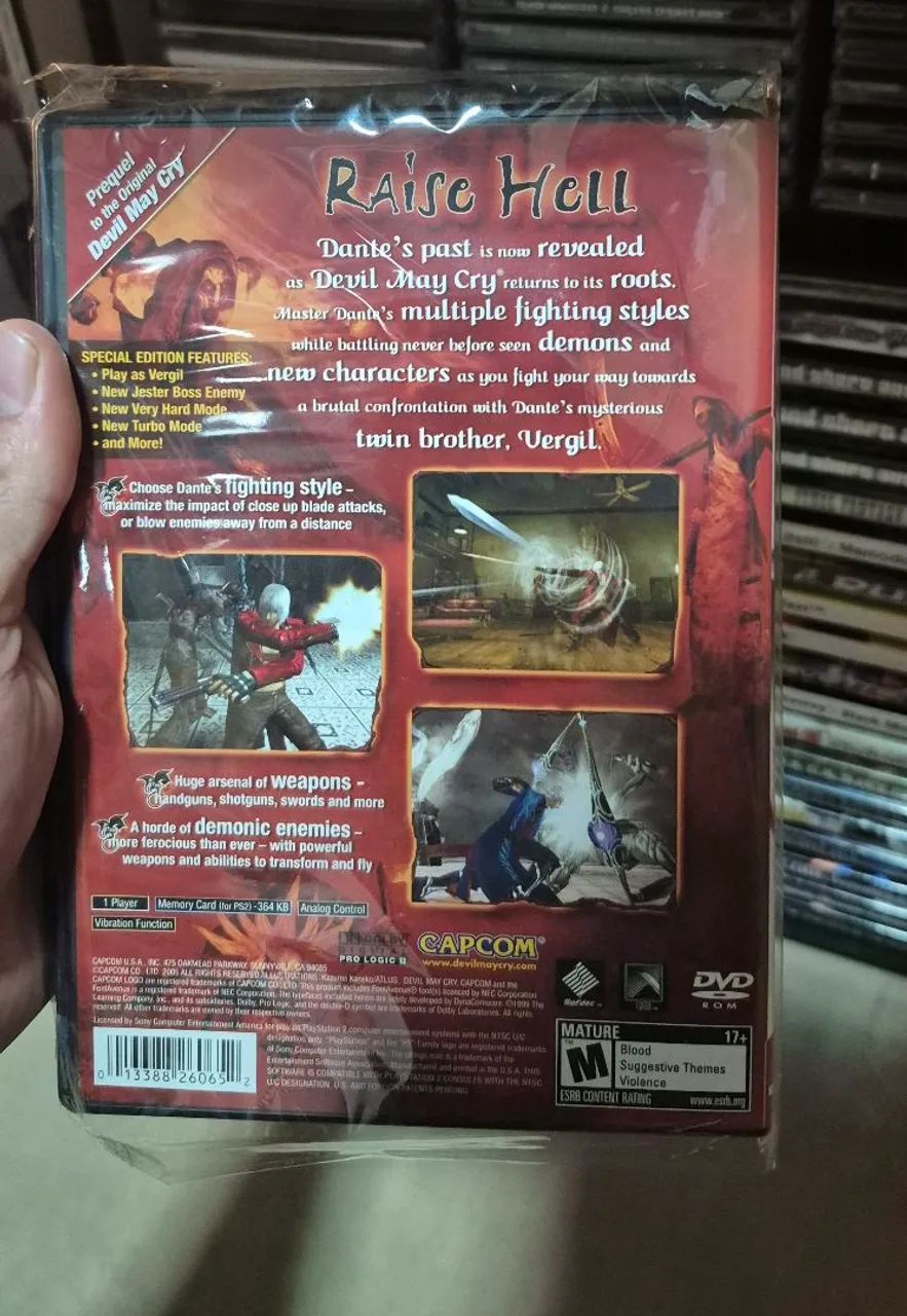 Devil May Cry 3 Ps2 Original - Foto 2