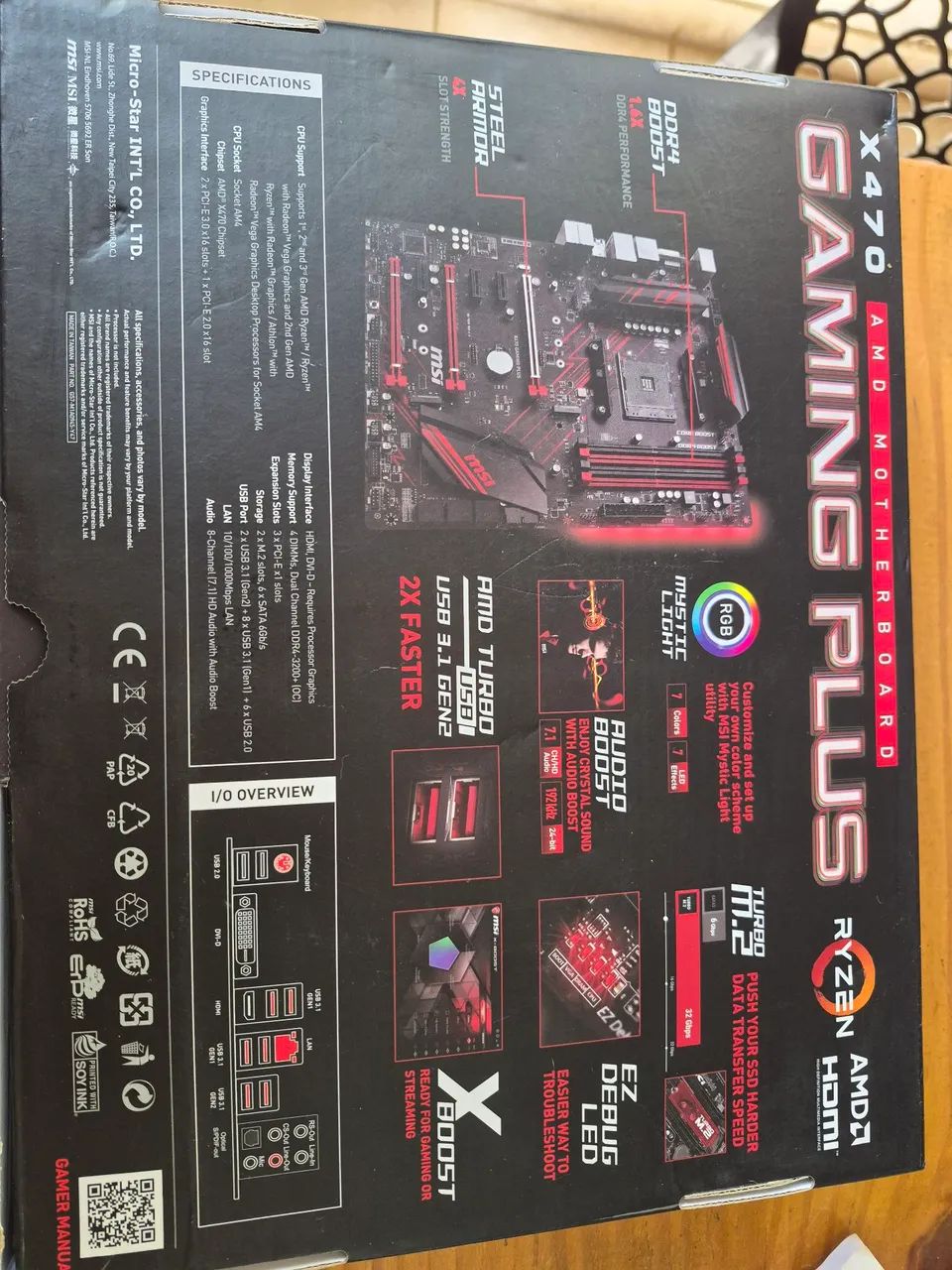 Placa-mãe x470 gaming plus - Foto 5