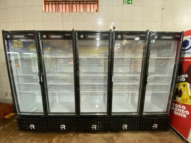 EXPOSITOR 5 PORTAS PARA RESFRIADOS