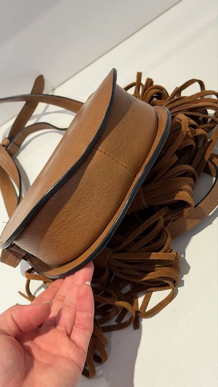 Bolsa Arezzo de franja boho - Foto 5