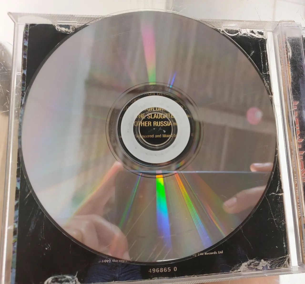 Cd Iron Maiden No prayer for the dying  - Foto 4