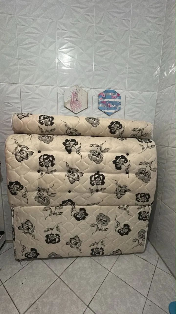 Cabeceira estofada casal