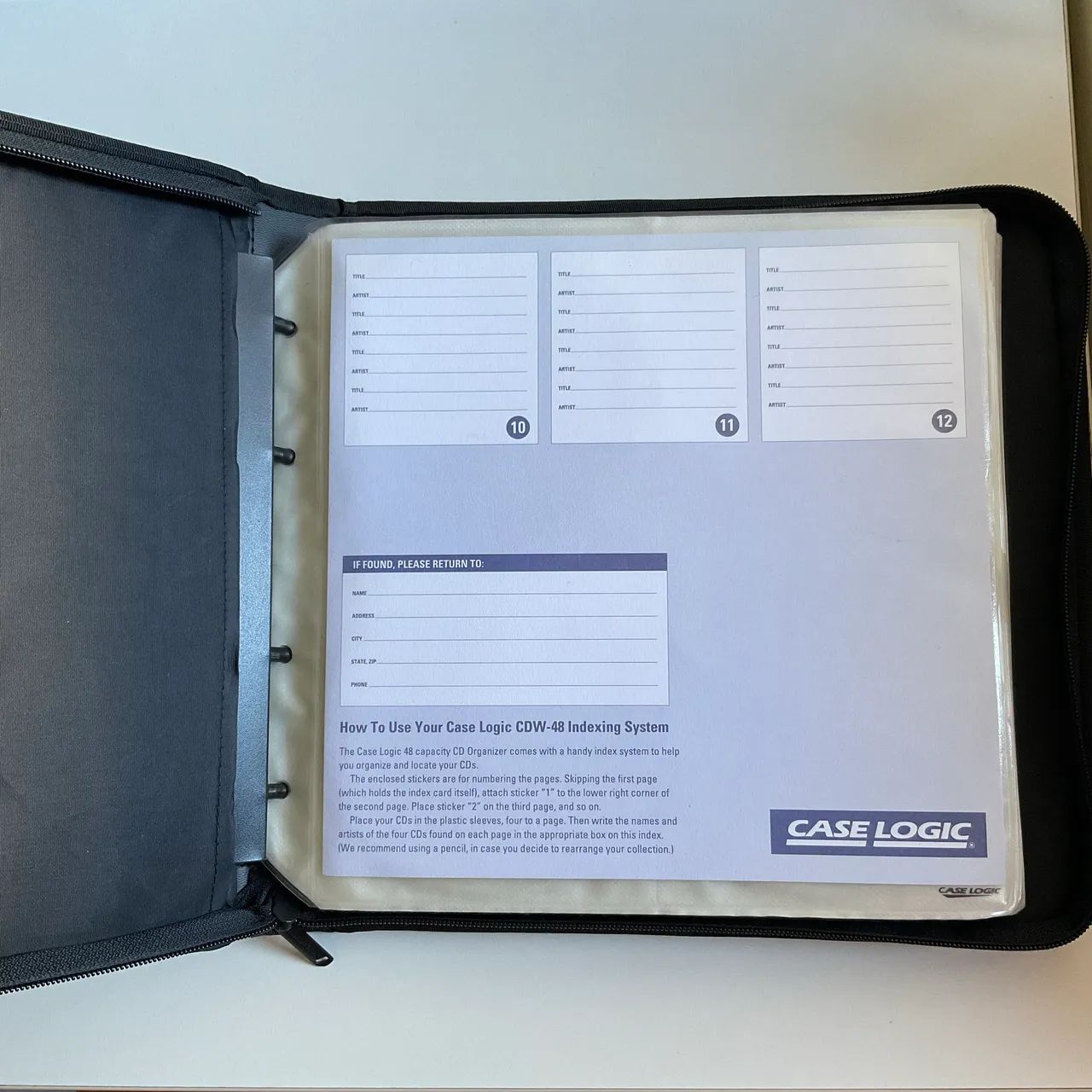 Porta CDS Case Logic Capacidade 48/96 CDS - Foto 3
