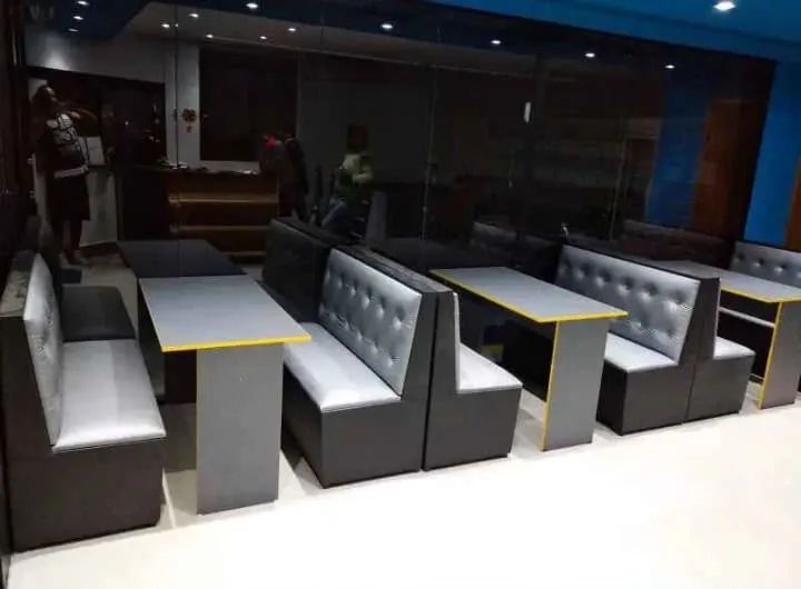 Conjunto mesa e poltronas booth - Foto 4
