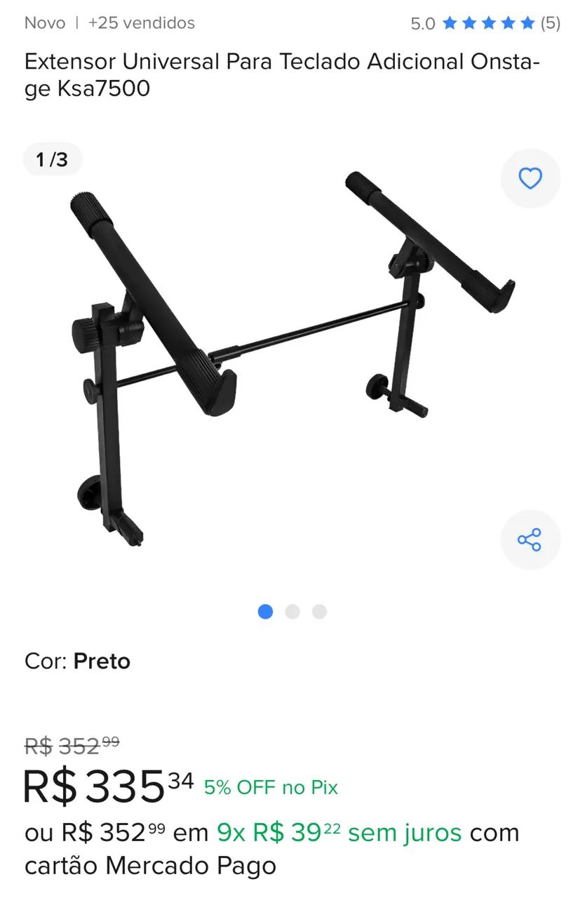 Extensor Universal para 2o teclado - Foto 4