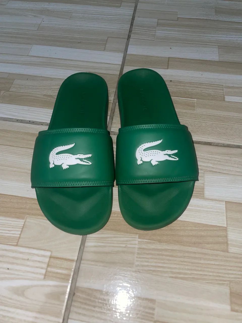 Sandália slide Lacoste original - Foto 3