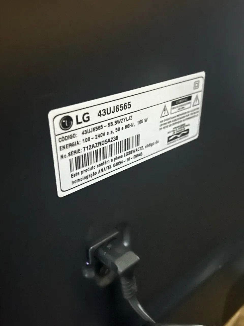 TV Smart LG 4k 43 Polegadas  - Foto 3