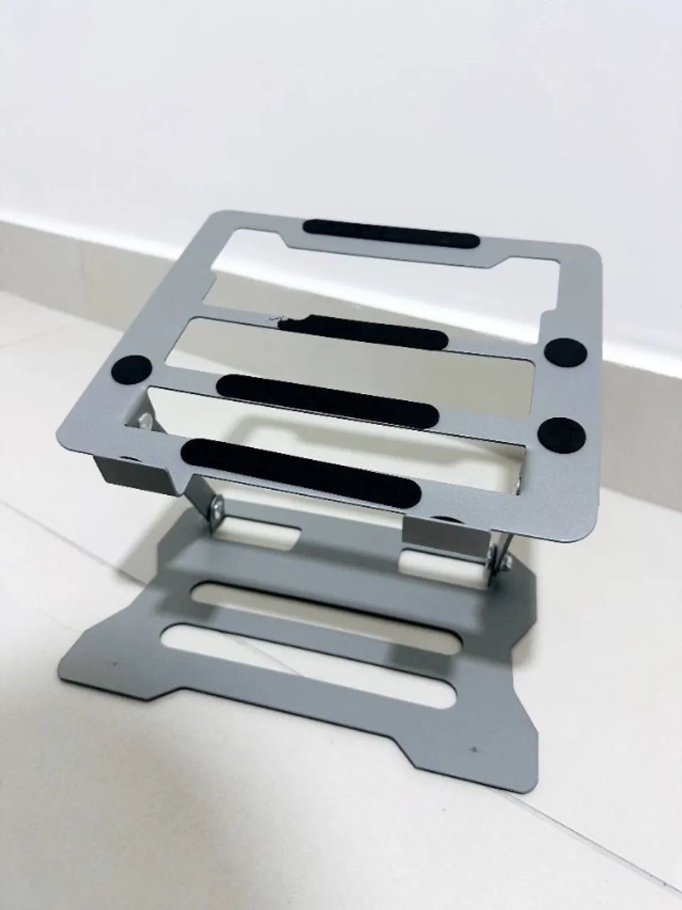 Suporte de Laptop/Mac em aço de carbono, antiderrapante