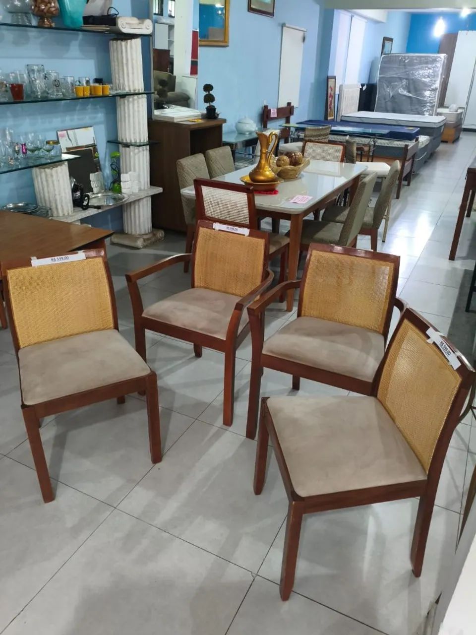 Cadeiras de Madeira R$ 599,00 cada  - Foto 3