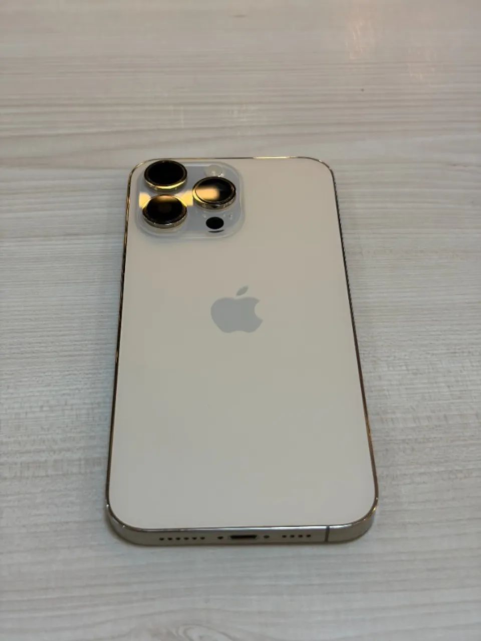 Carcaça iPhone 14 Pro Max Dourado Original s/ Peças Internas