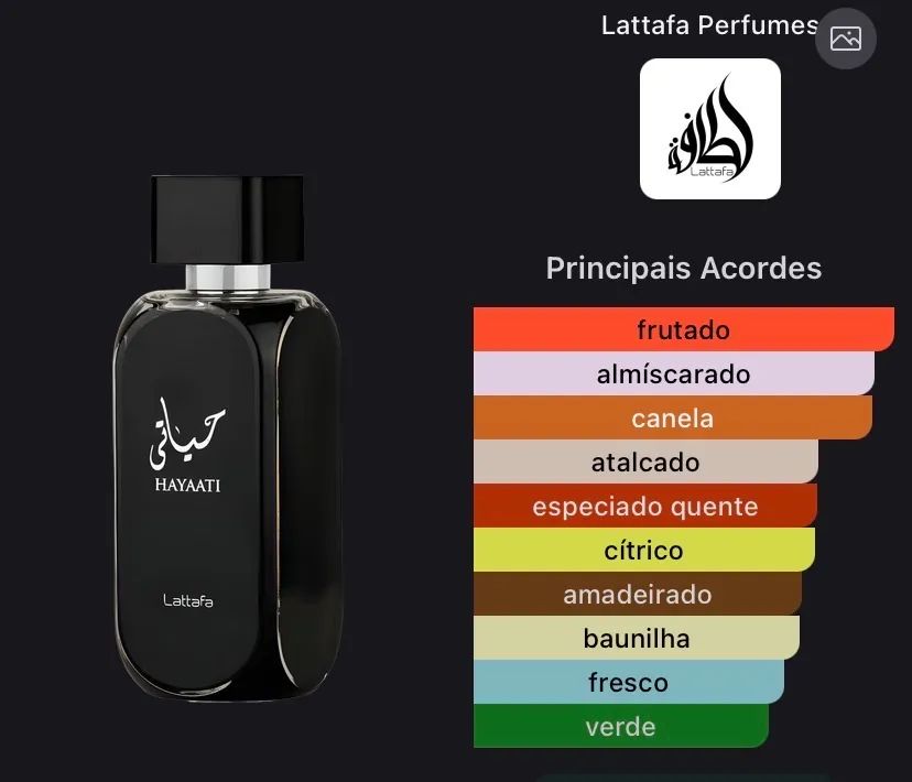 Perfume Arabe Lataffa Hayaati Invictus - Foto 5
