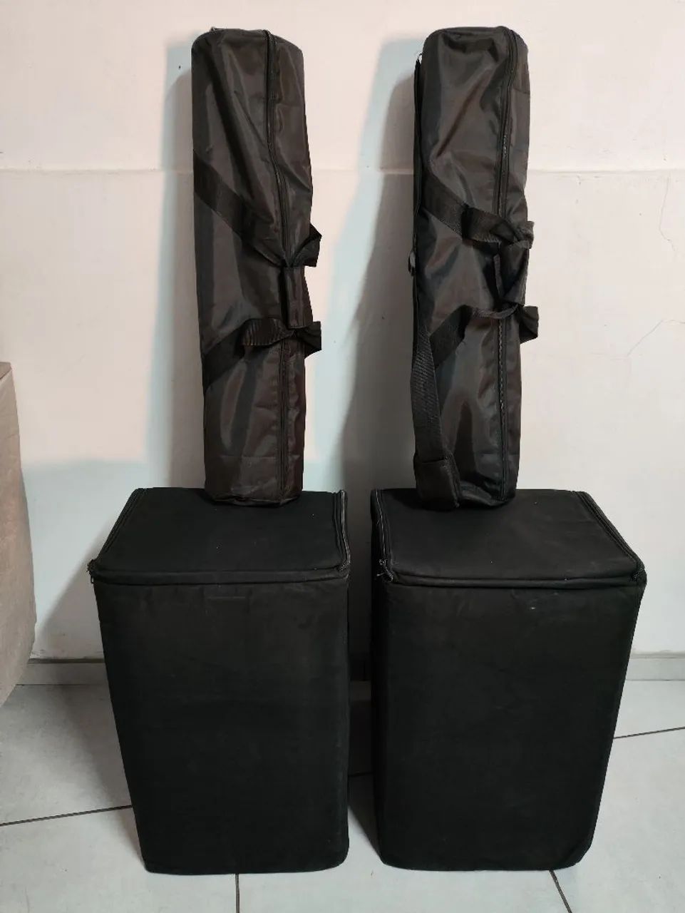 Kit sistema de som vertical KZ - Equipamentos e Acessórios de Som