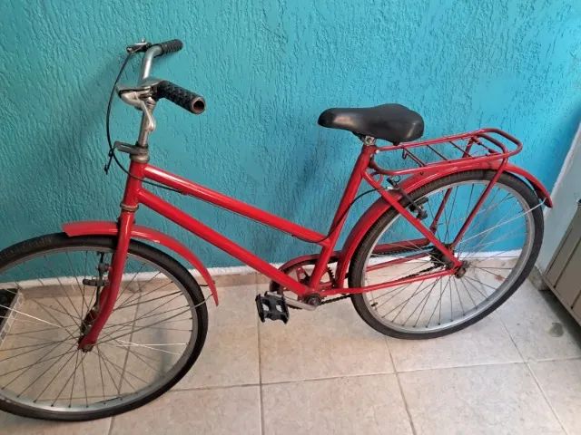 Bicicleta vermelha - Foto 4