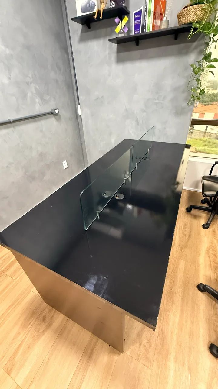 Mesa estação de trabalho 4 pessoas 