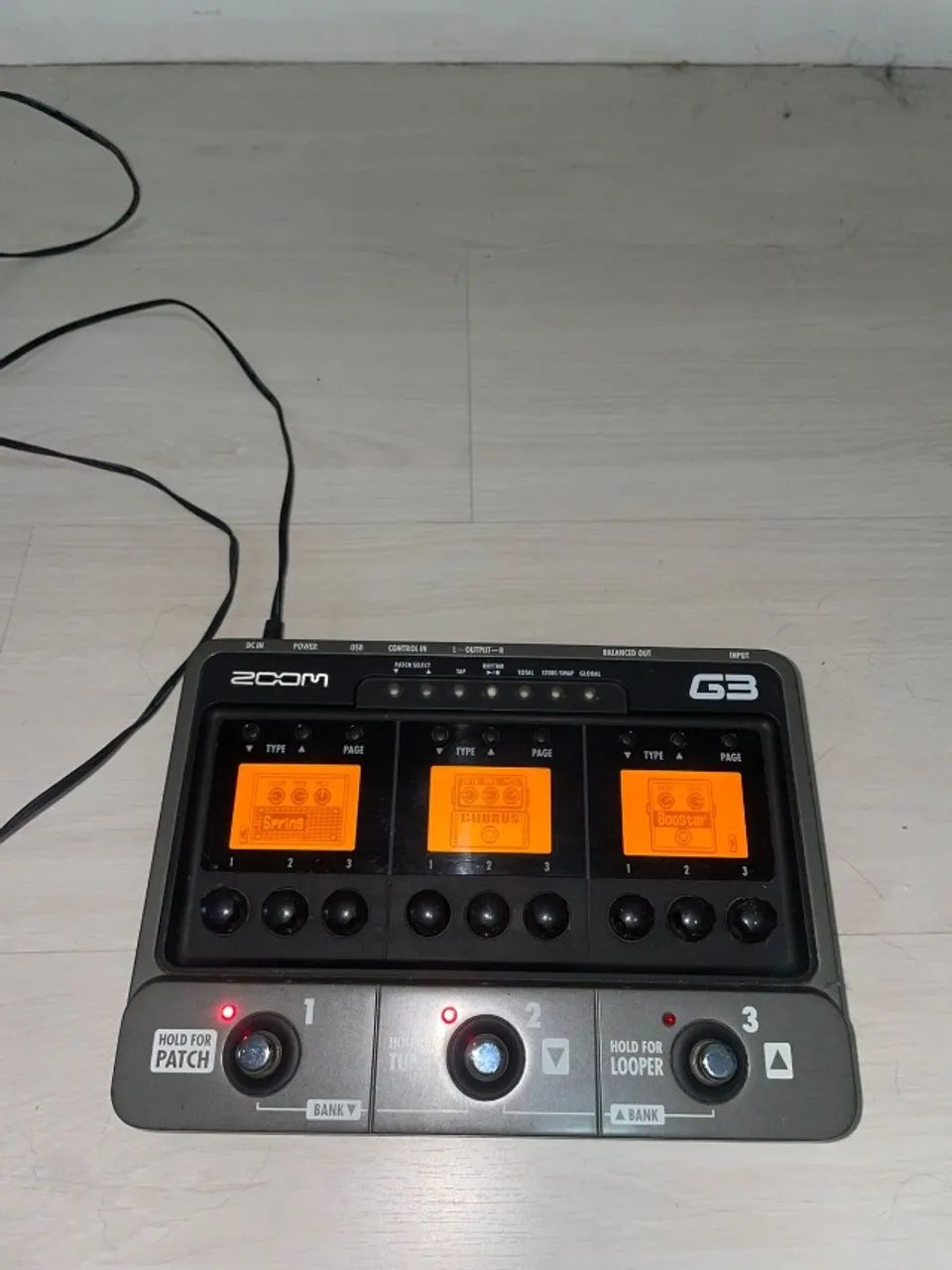 Pedaleira ZOOM G3