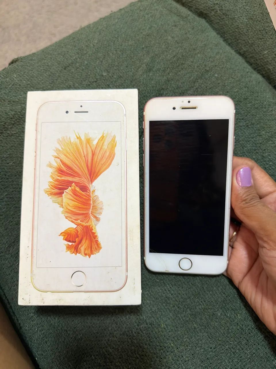 Vendo IPhone 6s 32G Rose com caixa  - Foto 2