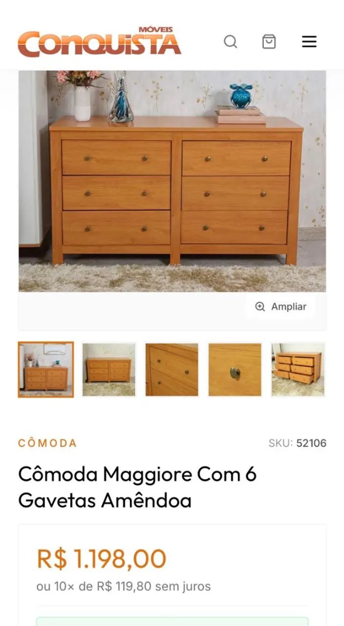 Cômoda Gaveteiro - Foto 3