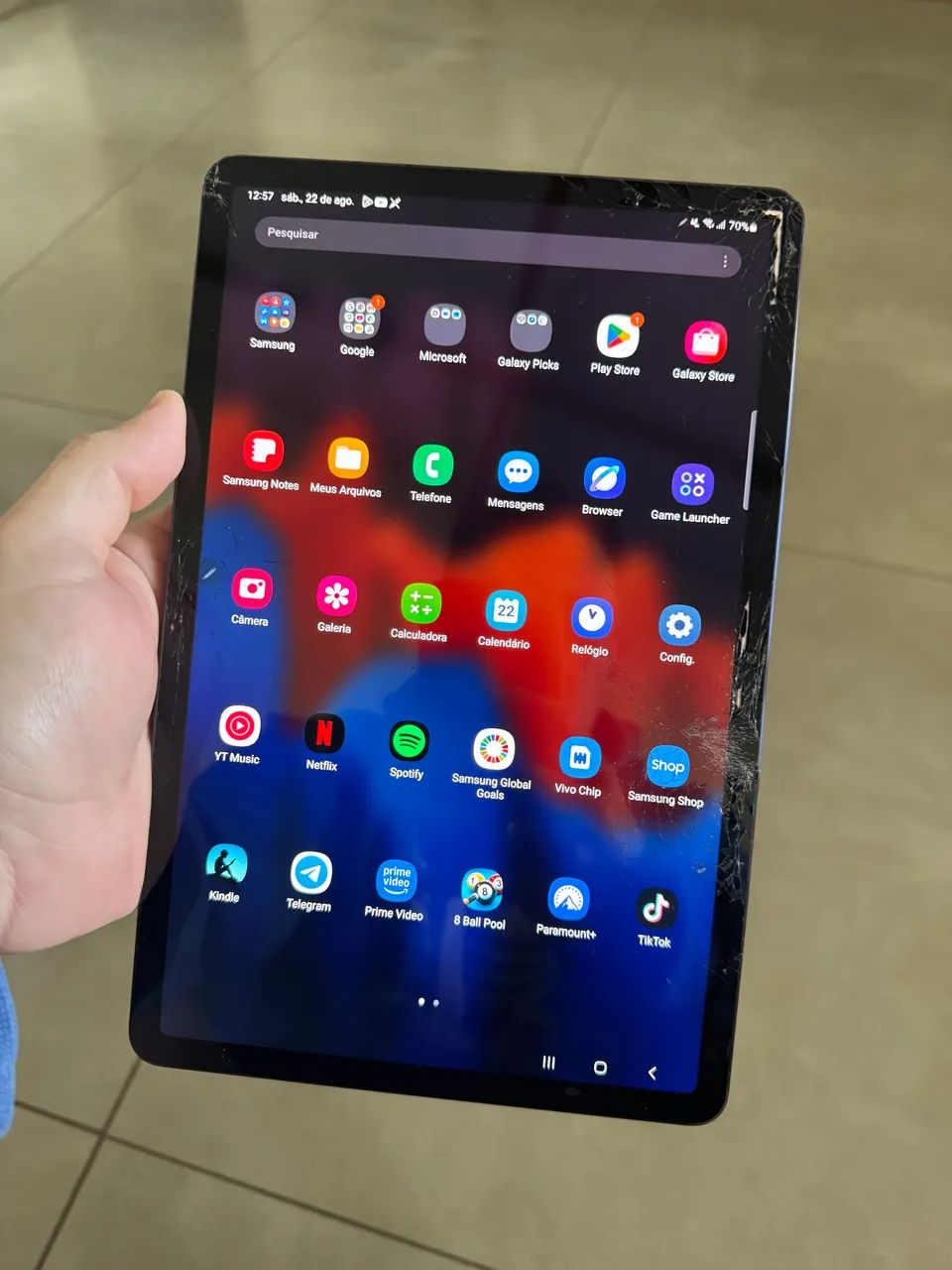 Tablet Samsung Galaxy Tab S7 11" 256 Gb 8gb Ram Grafite - Foto 2