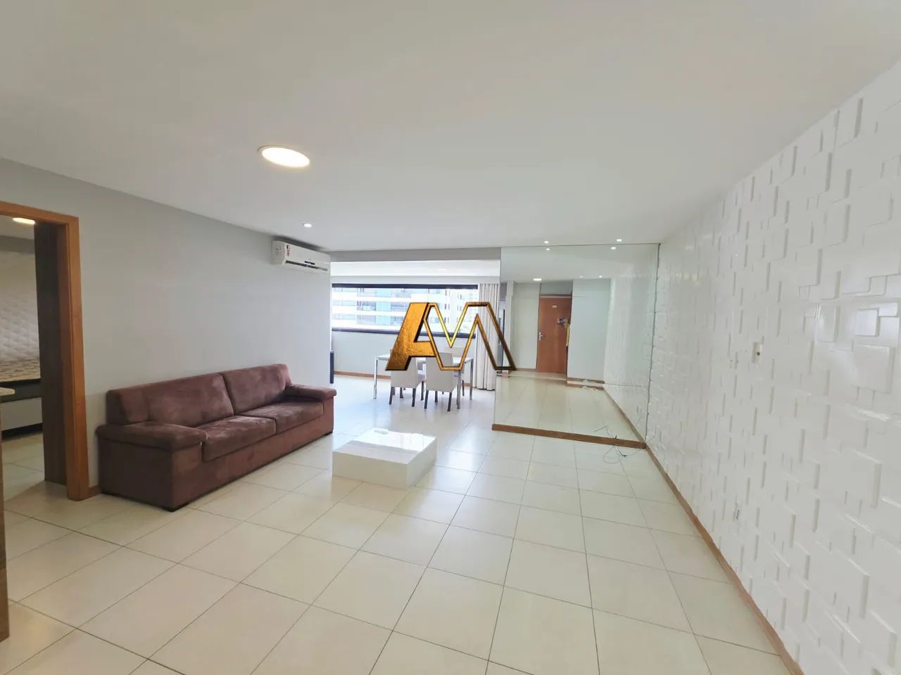 APTO 1/4 COM SALA AMPLA NO ALPHAVILLE I - Foto 2