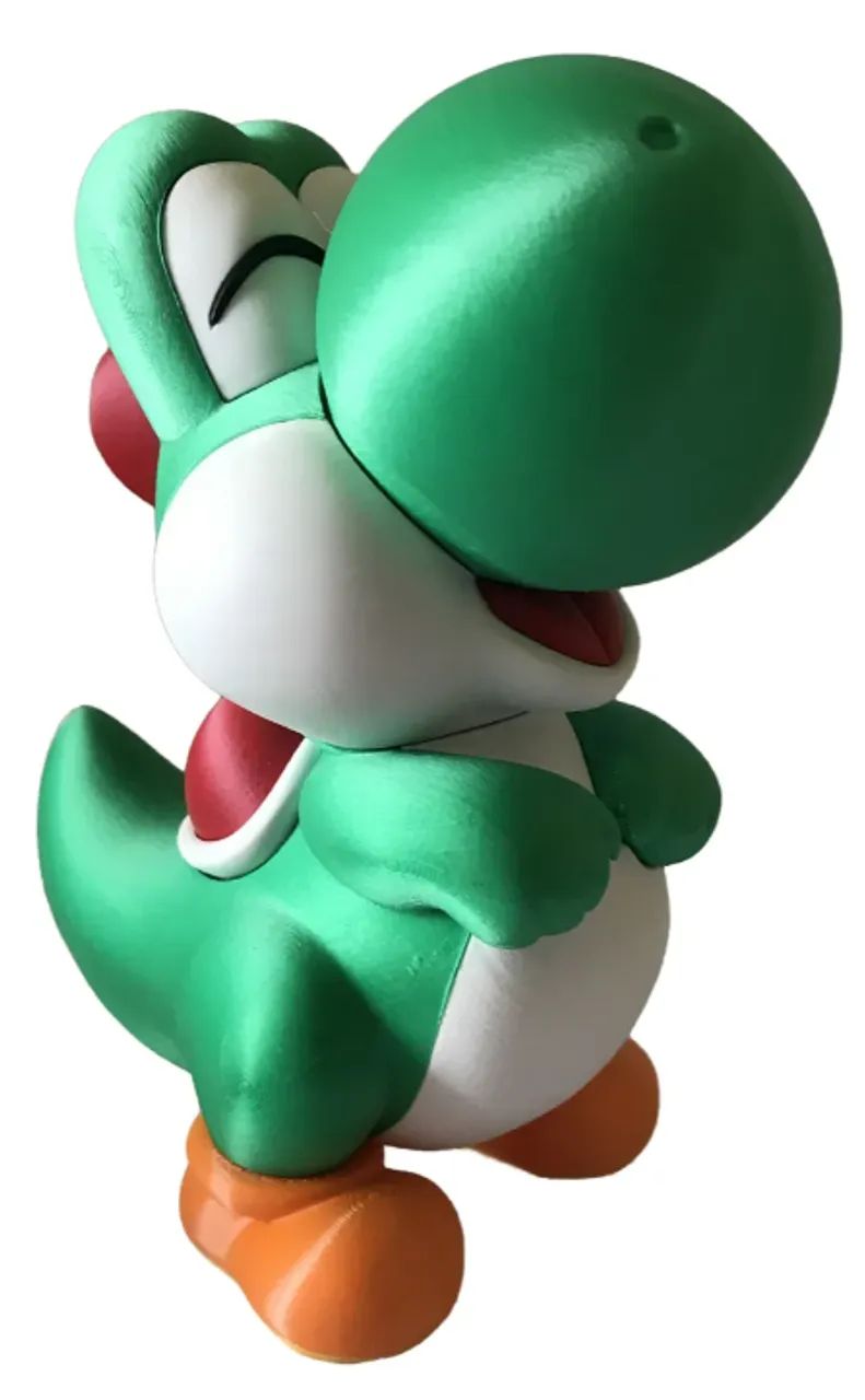 Boneco Decorativo Colecionavel Yoshi - Super Mario Bros - Foto 4
