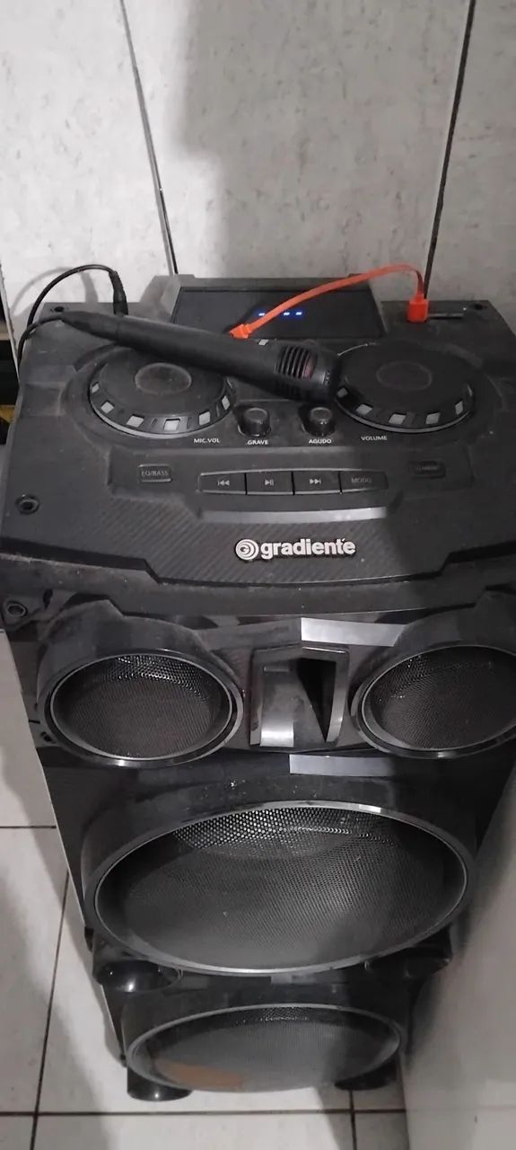 Caixa de som Gradiente 900 reais - Foto 2