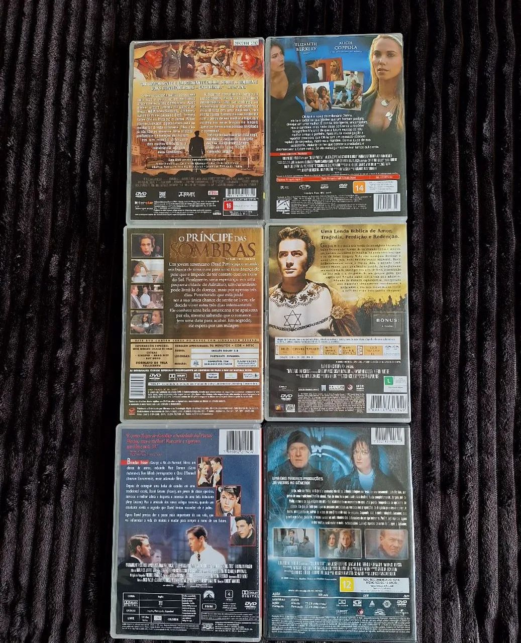 Lote 14 DVDs originais filmes variados - DVD, Blu-Ray e Vídeo