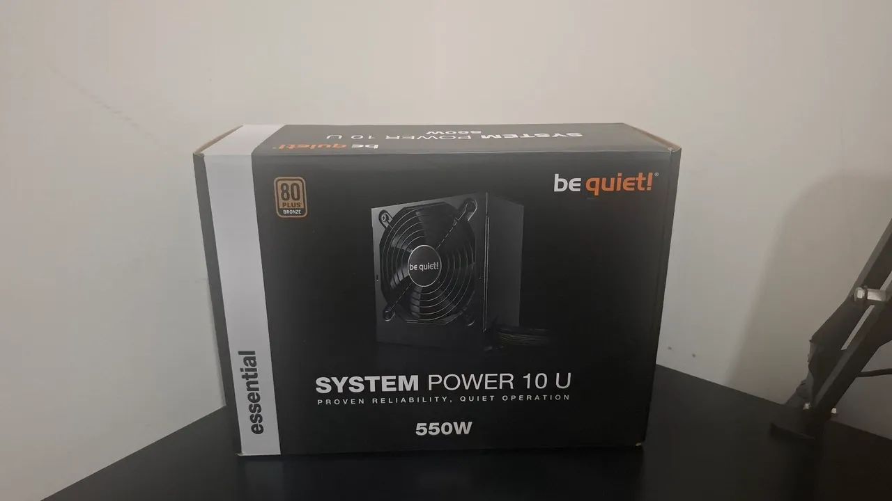Fonte be quiet 550w