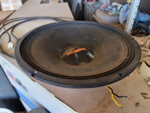 Altofalante Selenium 15" GP 200 rms bem conservado funcionando 100% - Foto 3