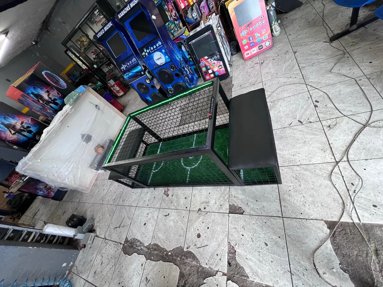 Futebol sentado mesa 