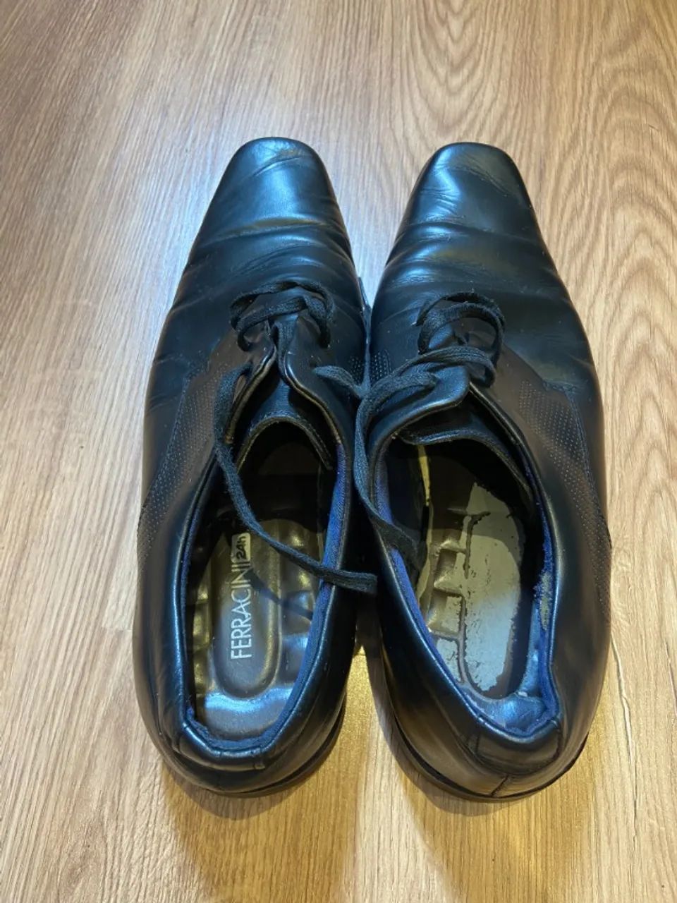 Sapato masculino preto n.º 40 - Foto 3