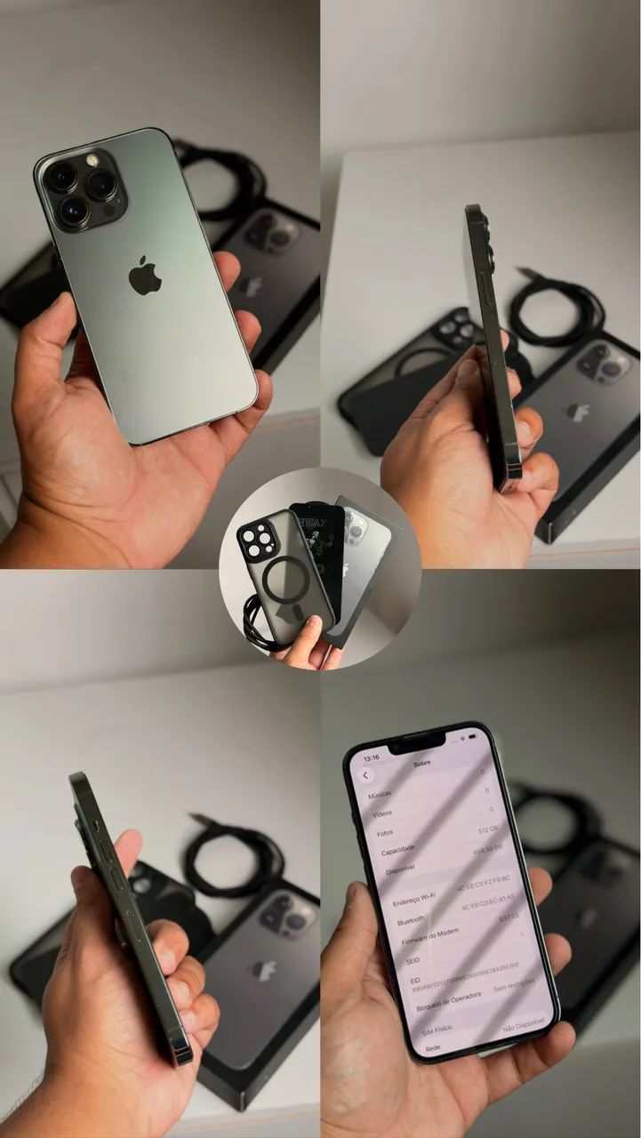 iPhone 13 Pro - 512Gb - Celulares e Smartphones - Glória, Macaé iPhone 13 Pro - 512Gb - Celulares e Smartphones - Glória, Macaé