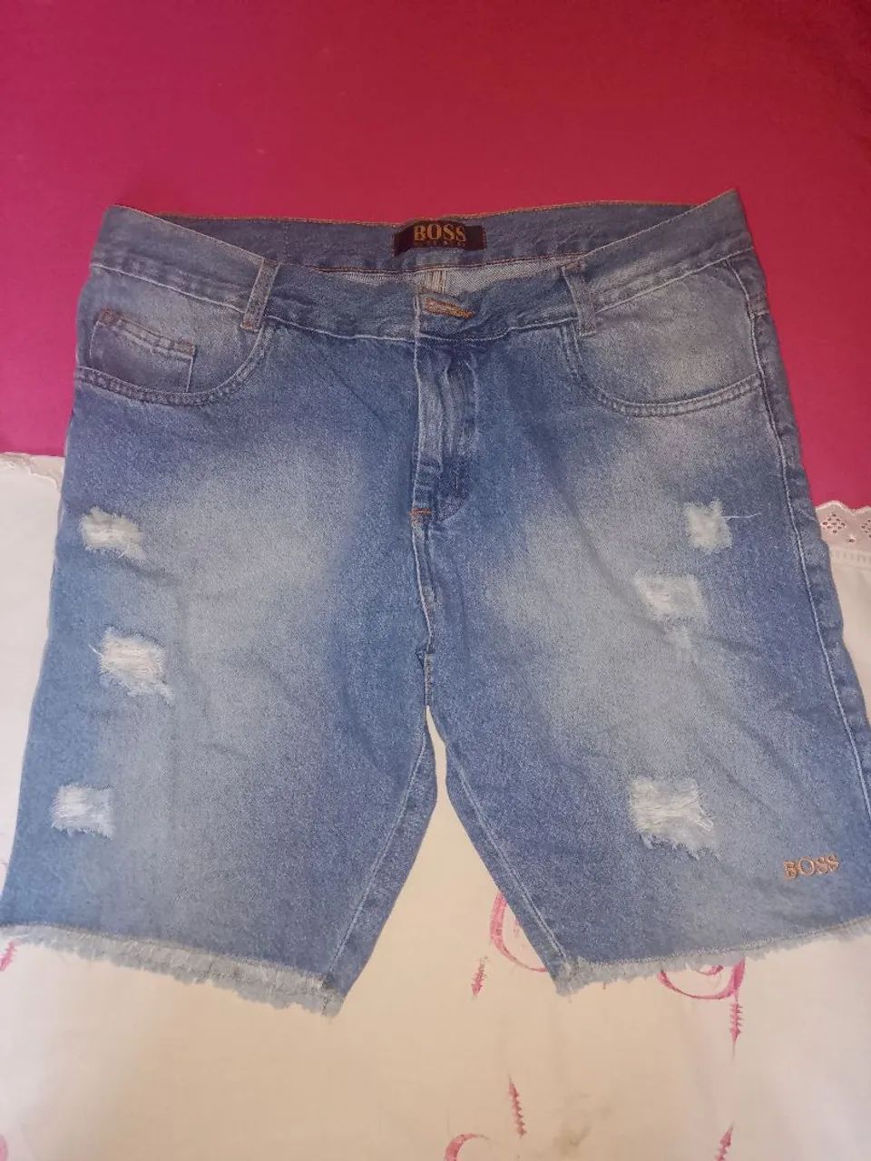 Bermuda Jeans Masculina