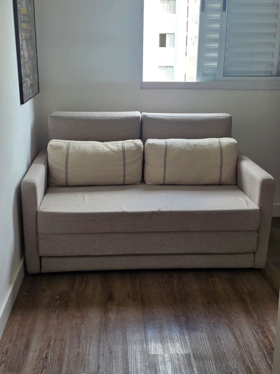 Sofá cama casal - muito bem conservado 