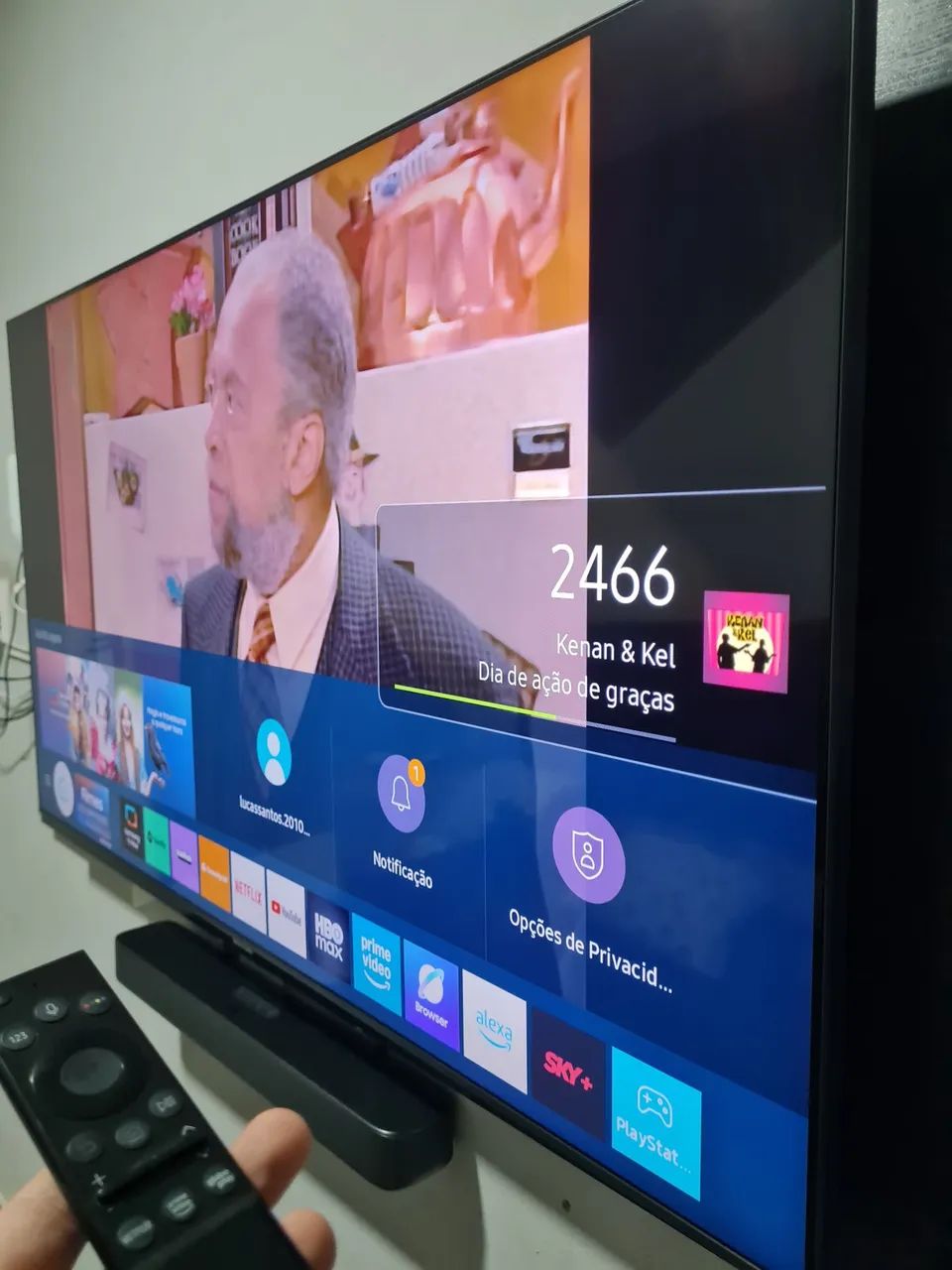 TV SAMSUNG 4k 60 polegadas 60AU7700 - Foto 3
