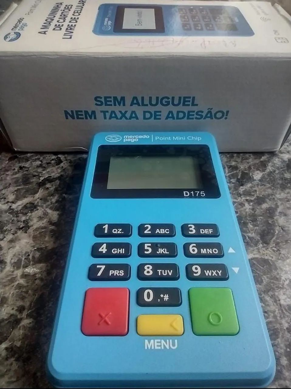 Máquina de cartão mini chip D175