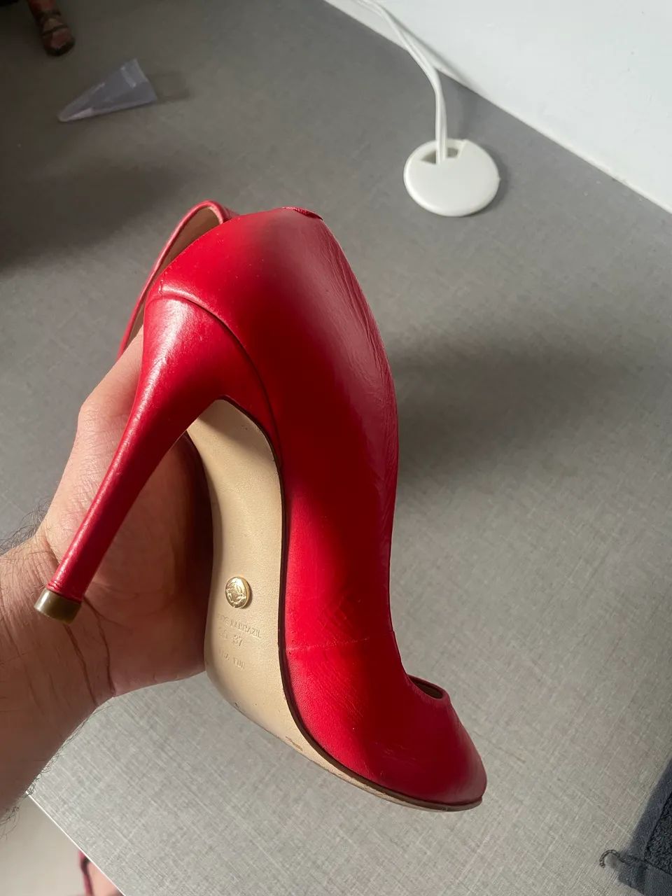 Sapato vermelho da Arezzo número 35 - Foto 5