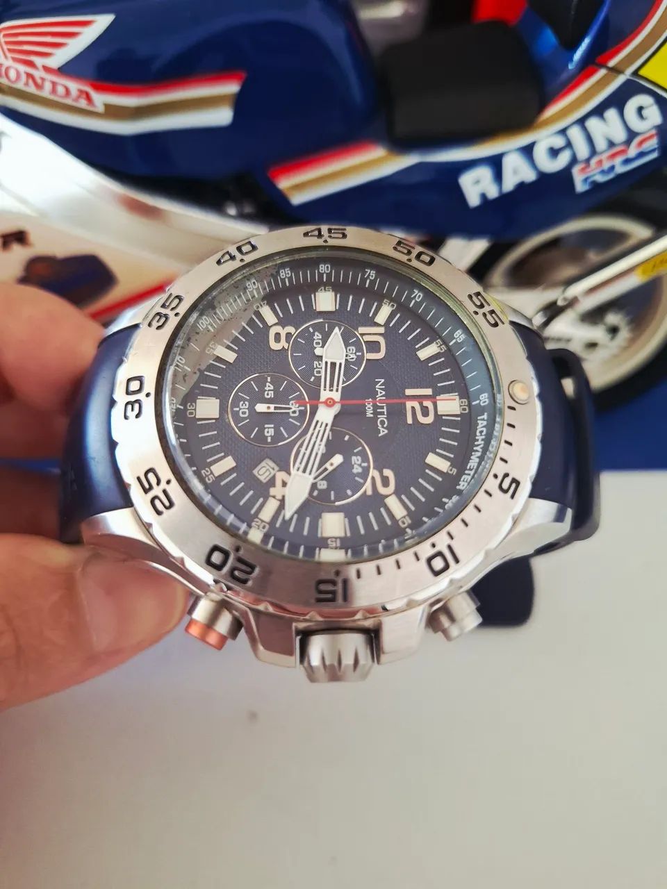 Relógio Náutica NST Chronograph. TOP!!! - Foto 4