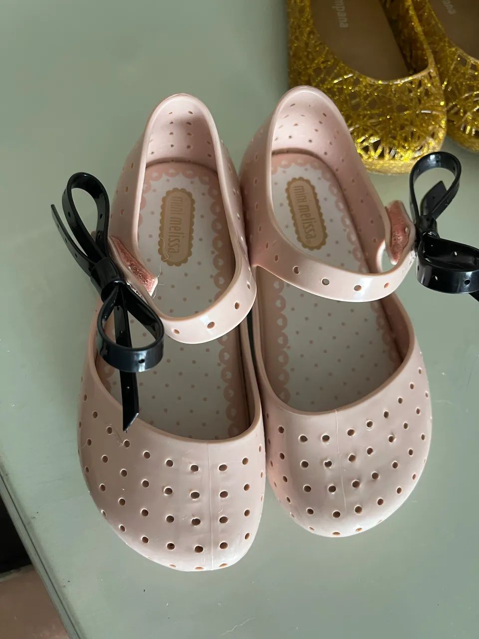 Mini Melissa Furadinha Com Laço - Foto 4