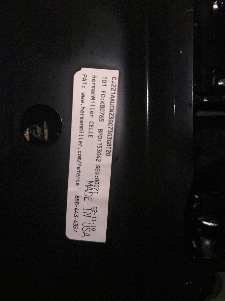 Cadeira de escritório HERMAN MILLER - Foto 4