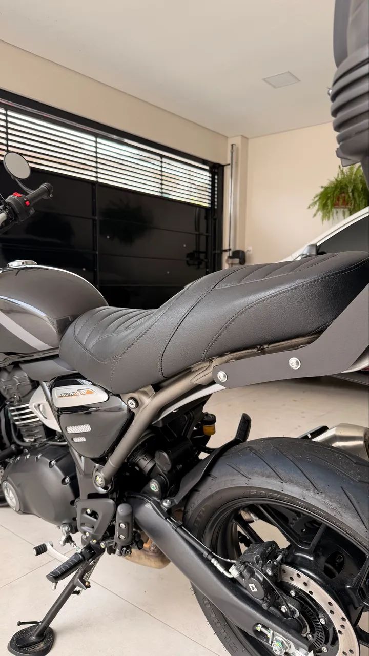 Banco Confort Pedrinho bancos com gel p/ Speed 400 ou Scrambler 400 - Foto 5