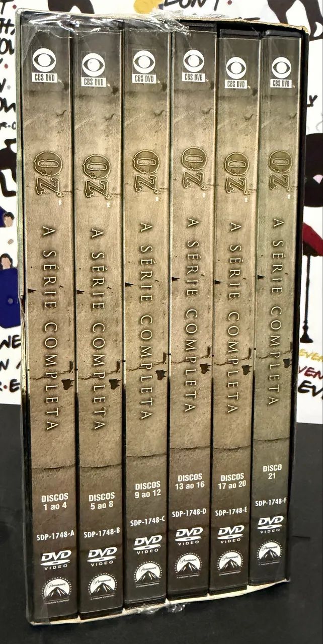 DVD BOX OZ SÉRIE COMPLETA 21 DISCOS - Foto 3