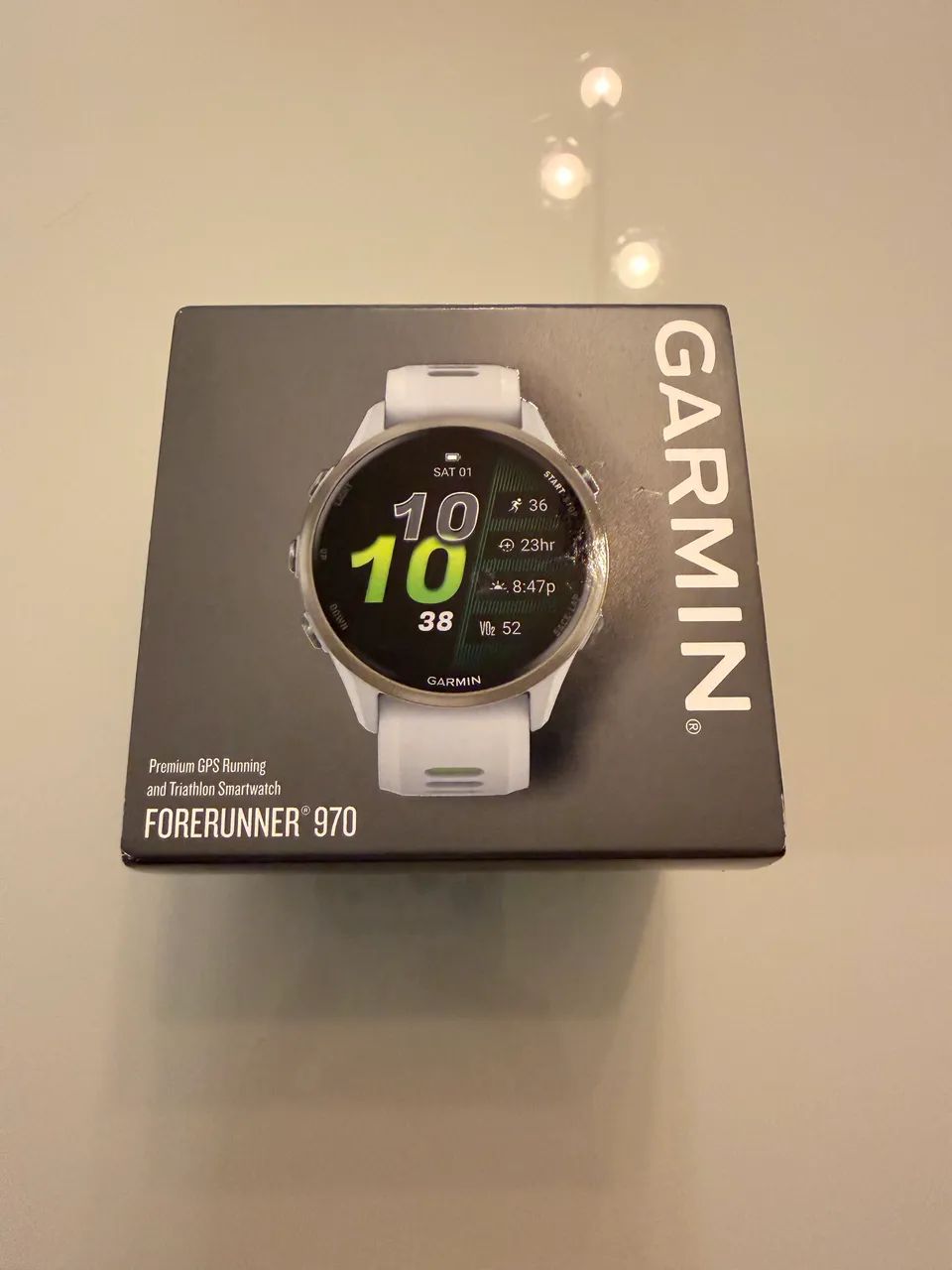 Relógio Garmin Forerunner 970 47mm - Foto 3