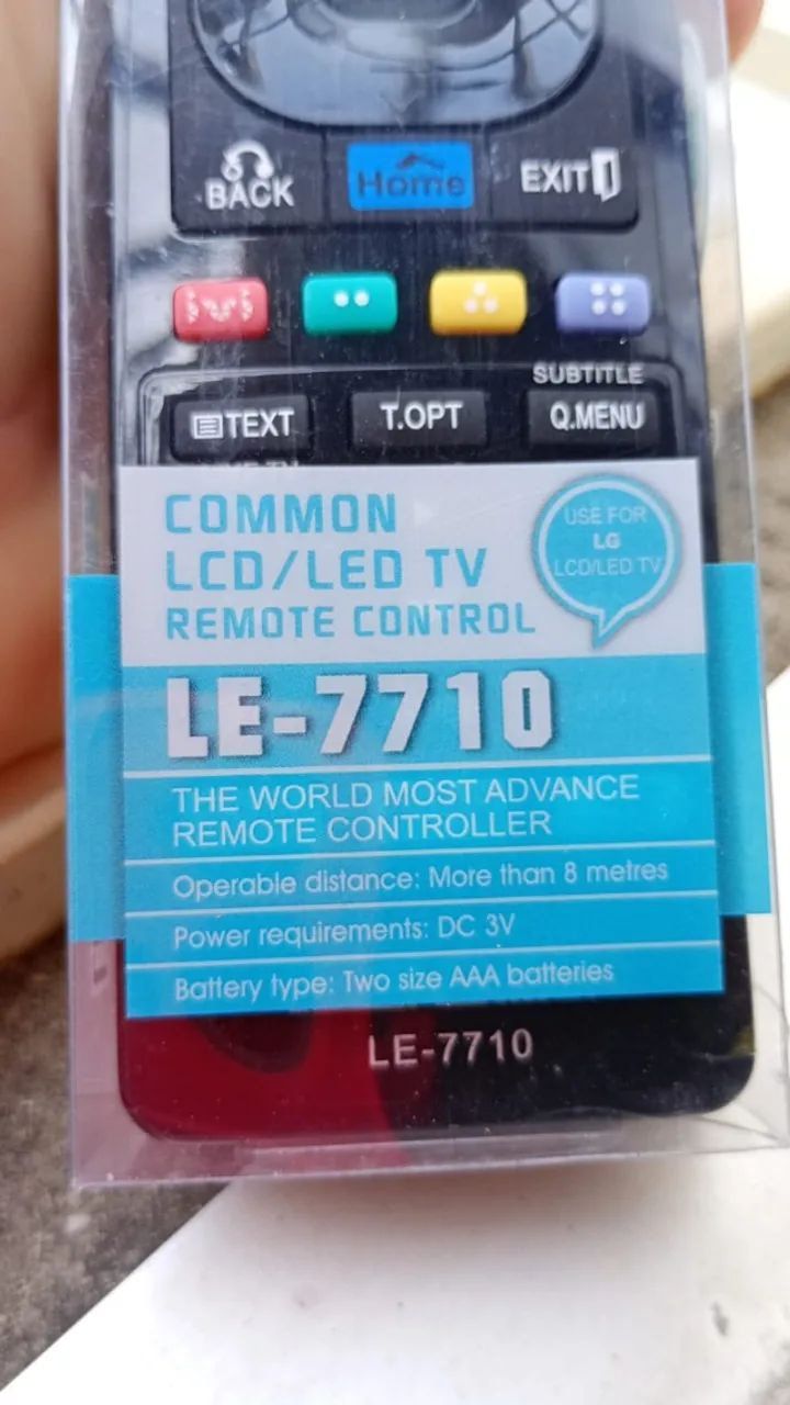Controle Remoto Para TV Lcd/Led Universal LG Lcd LE-7710 - Foto 6