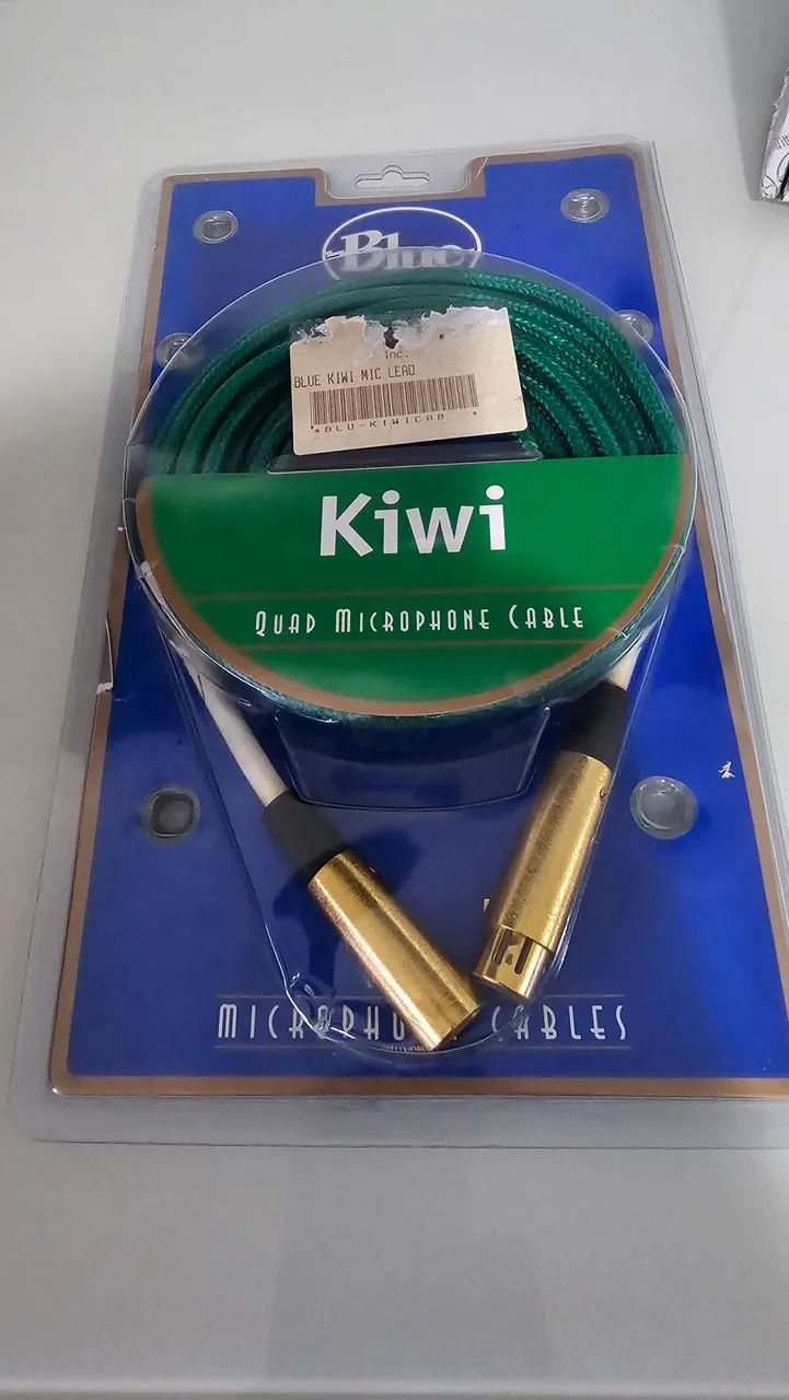 Microfone condensador Blue Kiwi + Shockmount e cabo originais - Foto 6